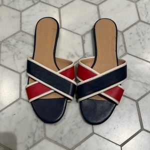 J.crew flat sandals. Size 8.5.